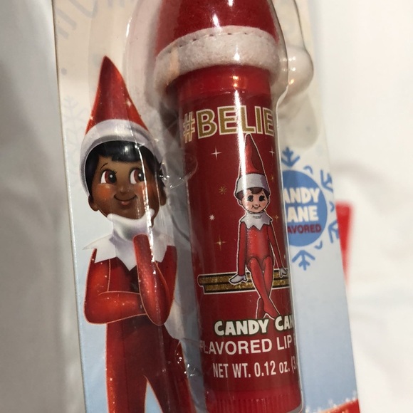 3pack Santa hat Elf on the Shelf, Snoopy & Frosty the snowman flavored lip balms - Picture 8 of 11